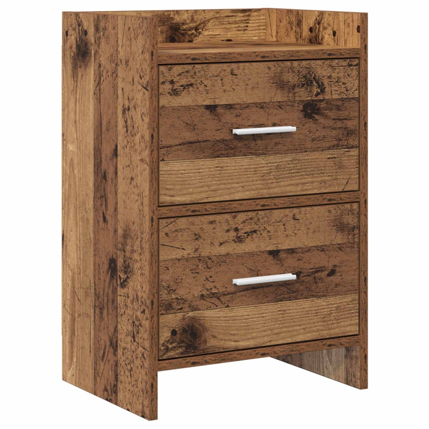 Bedside Tables Old Wood 40 x 30 x 60 cm Engineered Wood