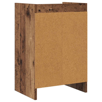 Bedside Tables Old Wood 40 x 30 x 60 cm Engineered Wood