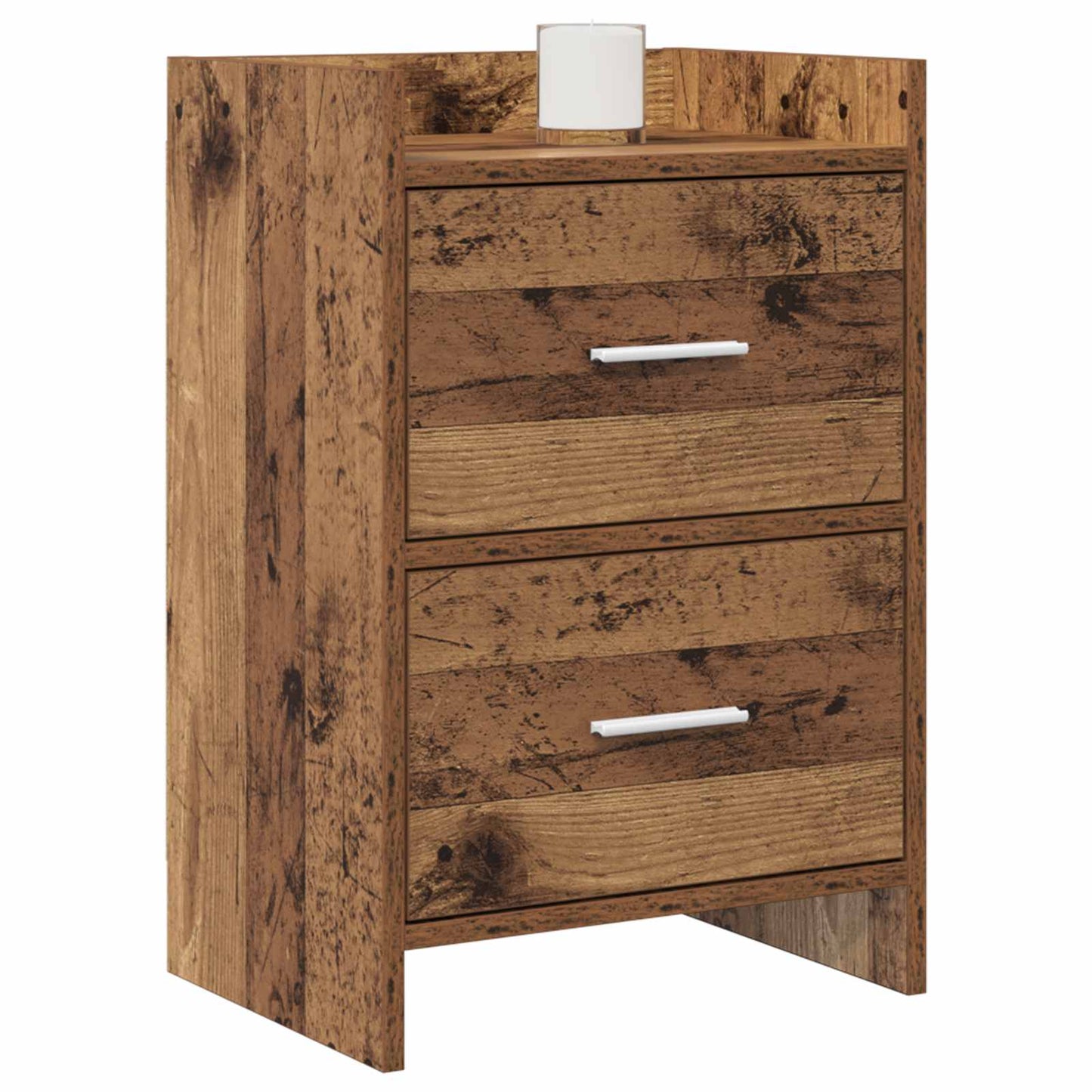 Bedside Tables Old Wood 40 x 30 x 60 cm Engineered Wood