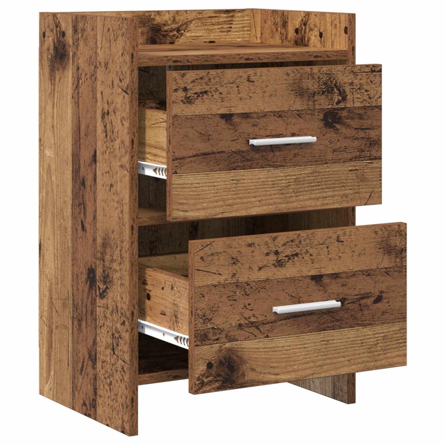 Bedside Tables 2 pcs Old Wood 40 x 30 x 60 cm Engineered Wood