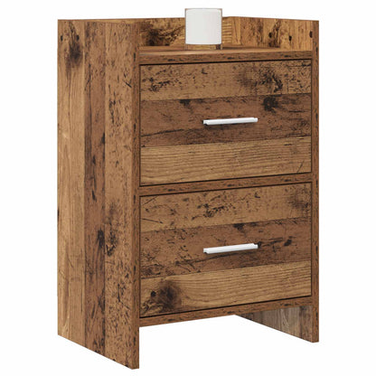 Bedside Tables 2 pcs Old Wood 40 x 30 x 60 cm Engineered Wood
