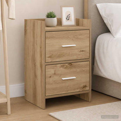 Bedside Tables 2 pcs Artisan Oak 40 x 30 x 60 cm
