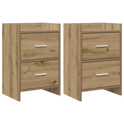 Bedside Tables 2 pcs Artisan Oak 40 x 30 x 60 cm