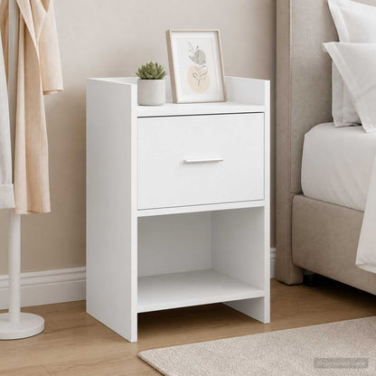 Bedside Tables 2 pcs White 40 x 30 x 60 cm Engineered Wood