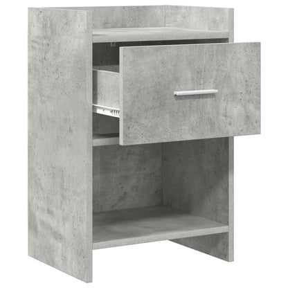 Bedside Tables 2 pcs Concrete Grey 40 x 30 x 60 cm