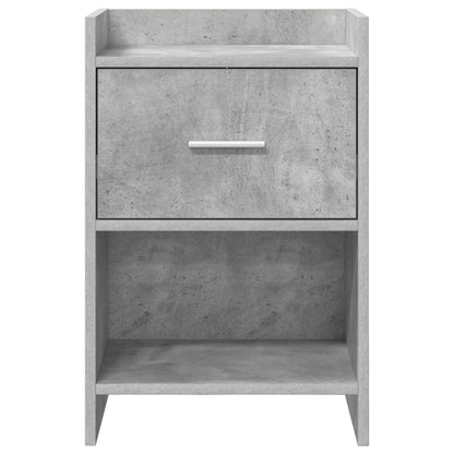 Bedside Tables 2 pcs Concrete Grey 40 x 30 x 60 cm