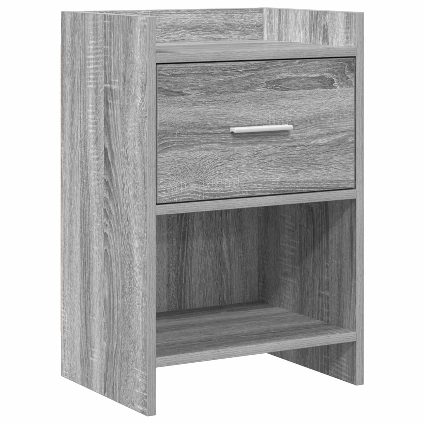 Bedside Tables Grey Sonoma 40 x 30 x 60 cm Engineered Wood