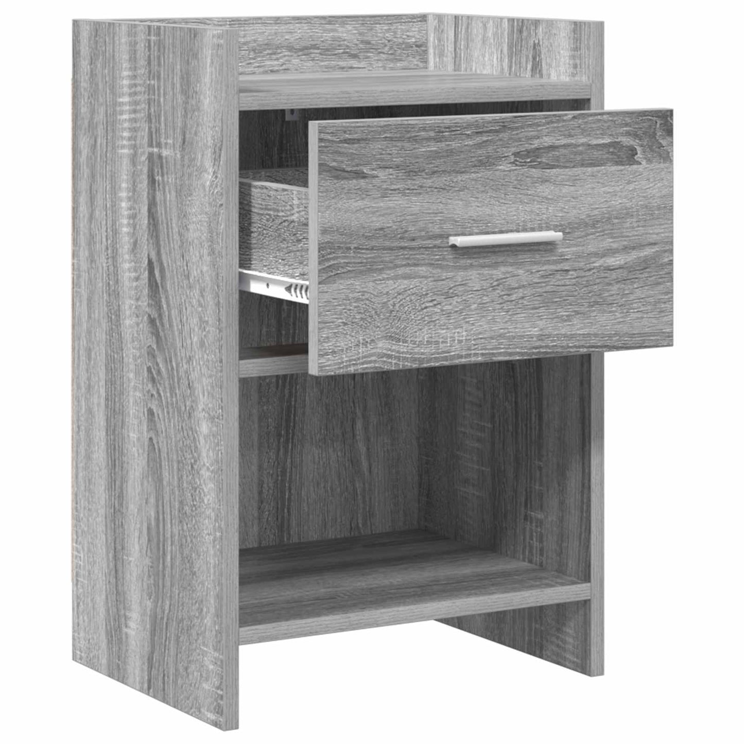 Bedside Tables Grey Sonoma 40 x 30 x 60 cm Engineered Wood