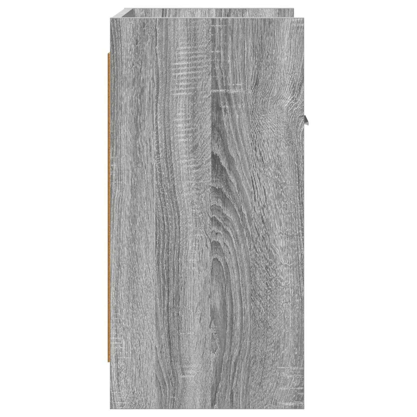 Bedside Tables Grey Sonoma 40 x 30 x 60 cm Engineered Wood
