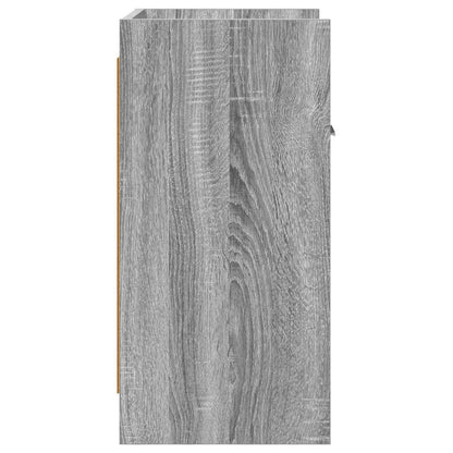 Bedside Tables Grey Sonoma 40 x 30 x 60 cm Engineered Wood