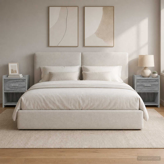 Bedside Tables 2 pcs Grey Sonoma 40 x 30 x 60 cm