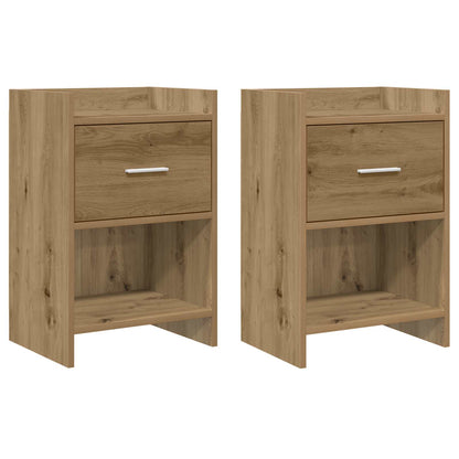 Bedside Tables 2 pcs Artisan Oak 40 x 30 x 60 cm
