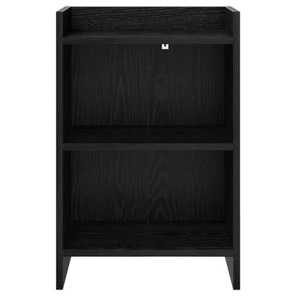 Bedside Tables Black Oak 40 x 30 x 60 cm Engineered Wood