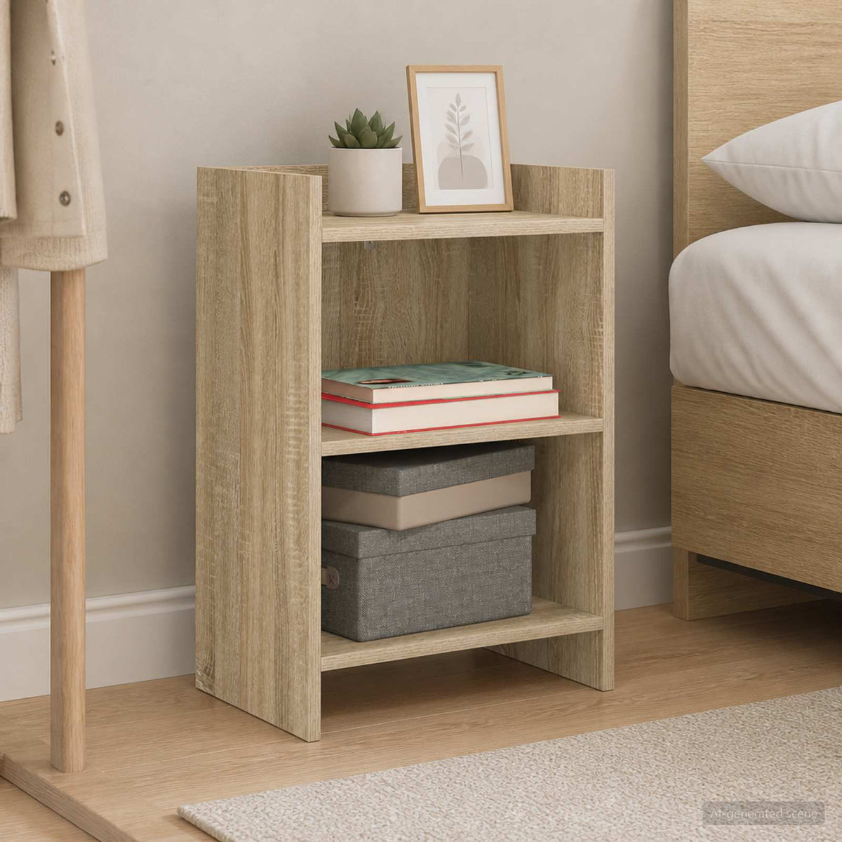 Bedside Tables 2 pcs Sonoma Oak 40 x 30 x 60 cm Engineered Wood