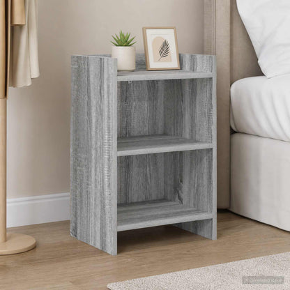 Bedside Tables 2 pcs Grey Sonoma 40 x 30 x 60 cm