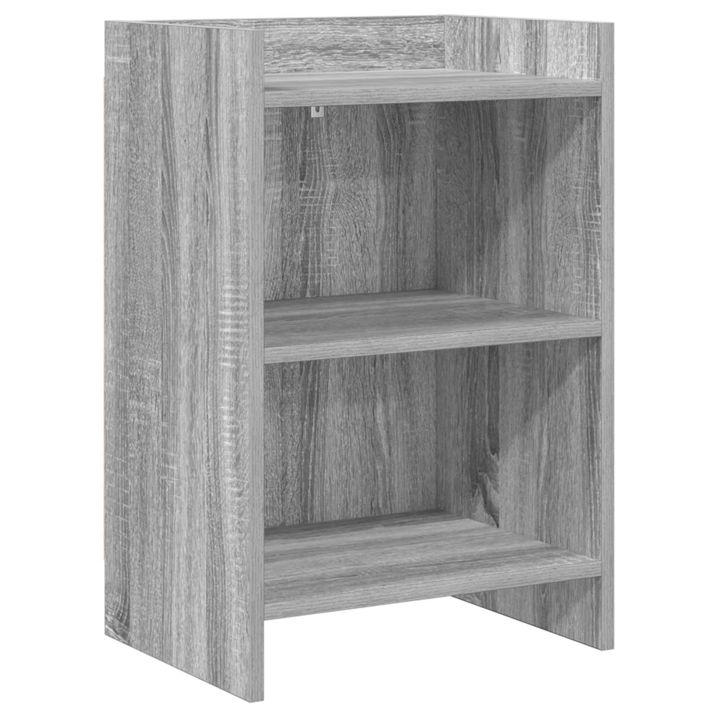Bedside Tables Grey Sonoma 40 x 30 x 60 cm Engineered Wood