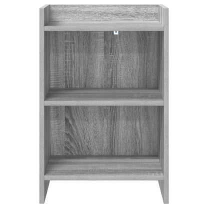 Bedside Tables Grey Sonoma 40 x 30 x 60 cm Engineered Wood