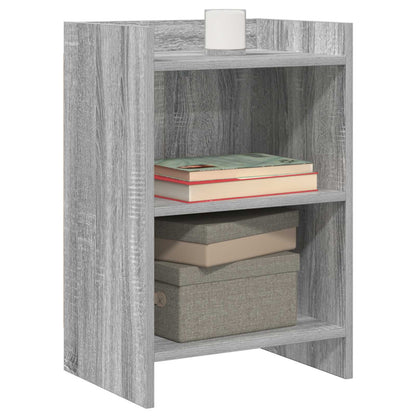 Bedside Tables Grey Sonoma 40 x 30 x 60 cm Engineered Wood