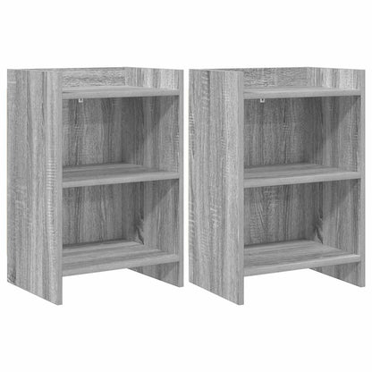 Bedside Tables 2 pcs Grey Sonoma 40 x 30 x 60 cm