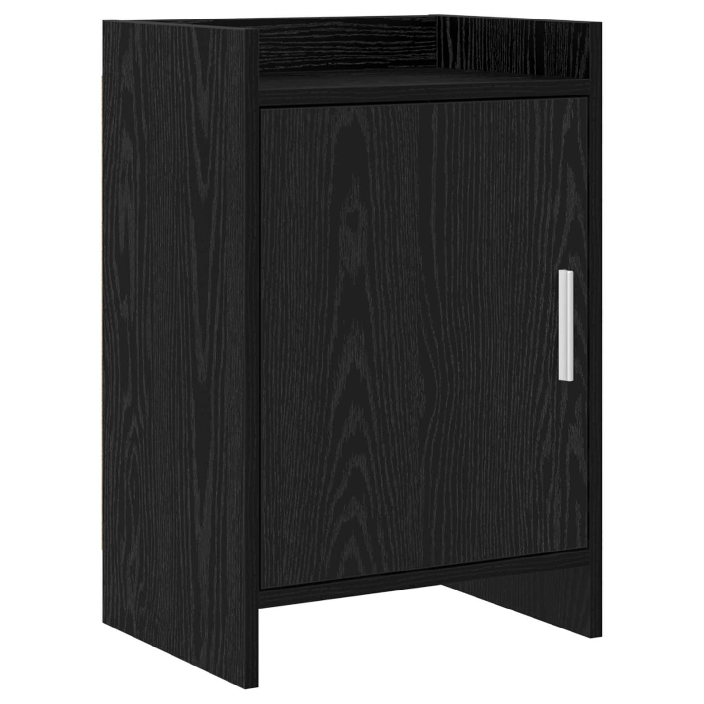 Bedside Tables Black Oak 40 x 30 x 60 cm Engineered Wood