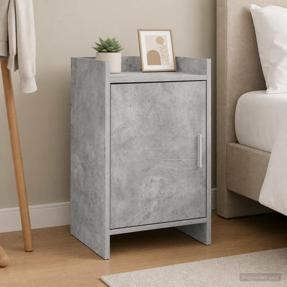 Bedside Tables 2 pcs Concrete Grey 40 x 30 x 60 cm