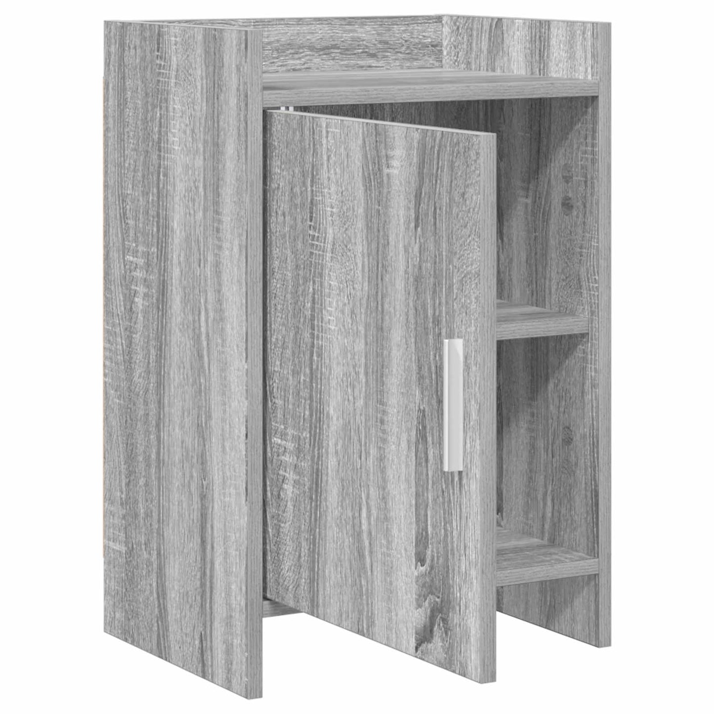 Bedside Tables Grey Sonoma 40 x 30 x 60 cm Engineered Wood
