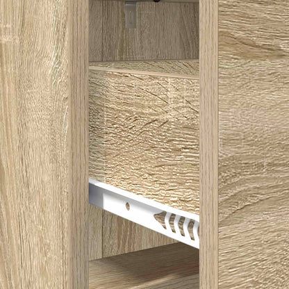 Bedside Tables Sonoma Oak 40 x 36 x 70 cm Engineered Wood