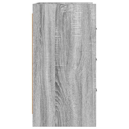 Bedside Tables Grey Sonoma 40 x 36 x 70 cm Engineered Wood