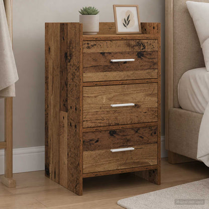 Bedside Tables Artisan Oak 40 x 36 x 70 cm Engineered Wood