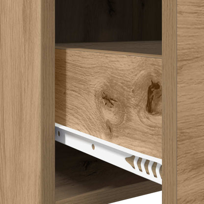 Bedside Tables Artisan Oak 40 x 36 x 70 cm Engineered Wood