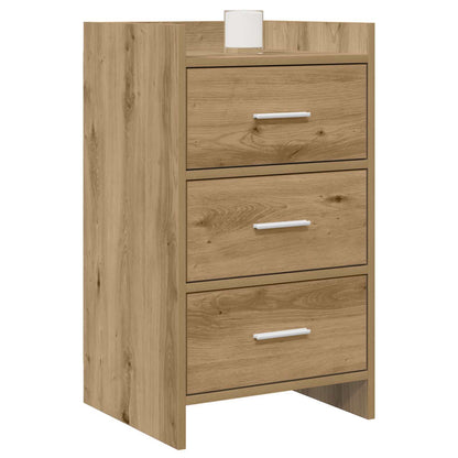 Bedside Tables Artisan Oak 40 x 36 x 70 cm Engineered Wood