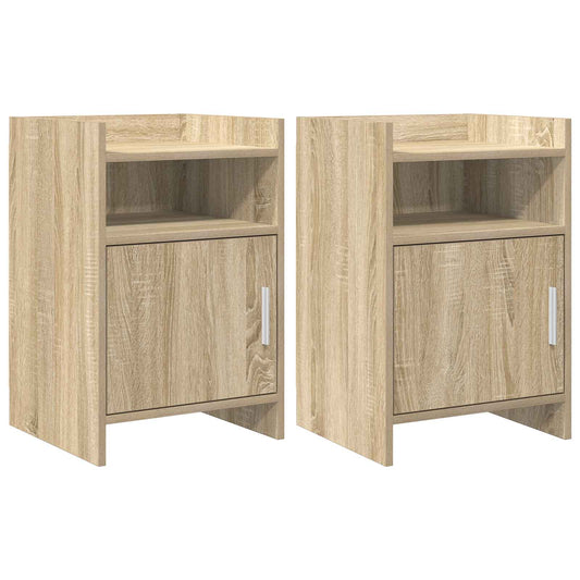 Bedside Tables 2 pcs Sonoma Oak 40 x 36 x 60 cm Engineered Wood