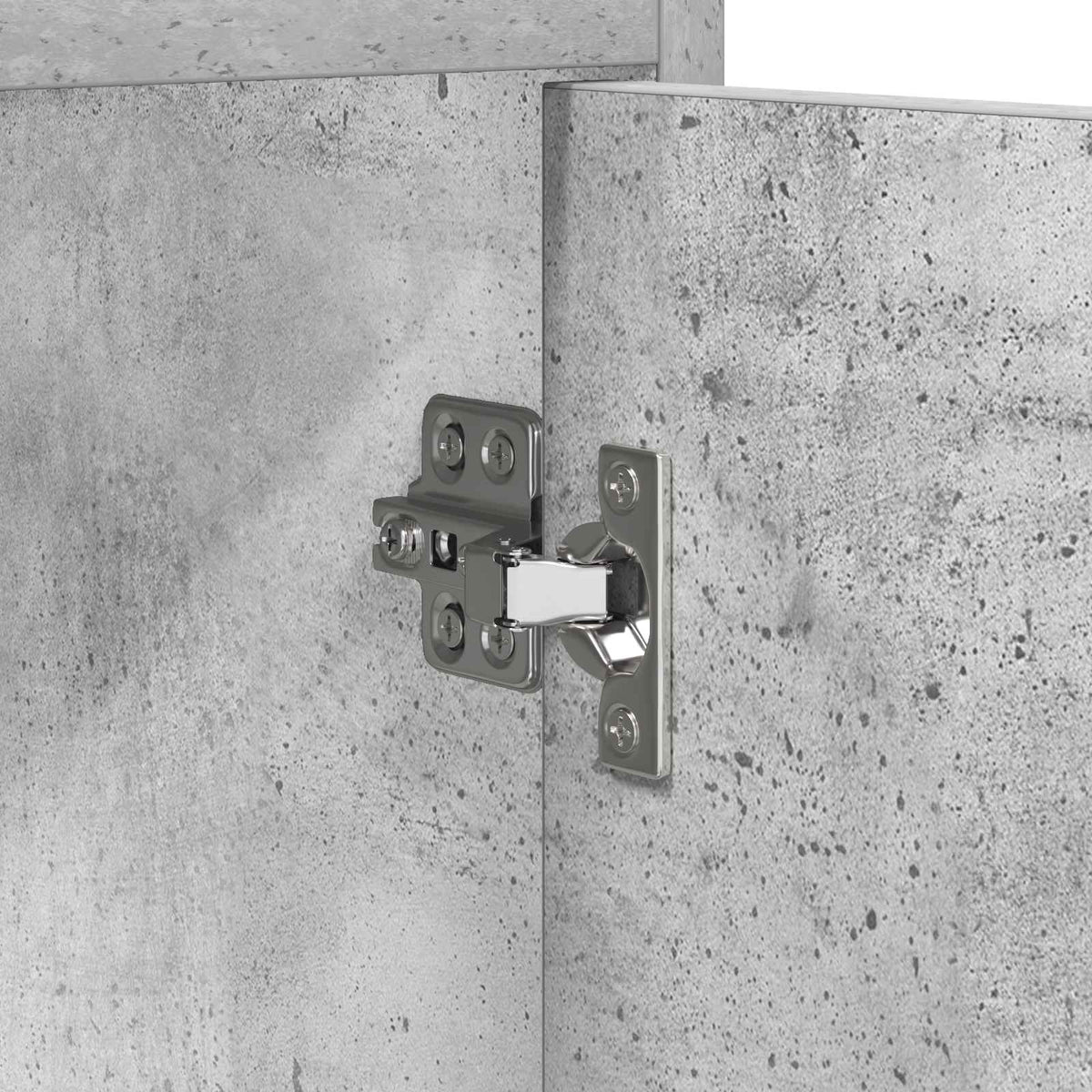 Bedside Tables 2 pcs Concrete Grey 40 x 36 x 60 cm