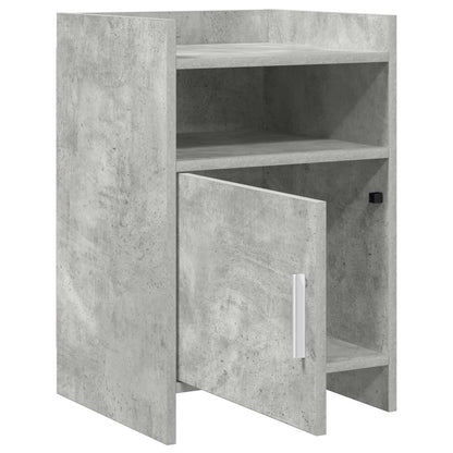 Bedside Tables 2 pcs Concrete Grey 40 x 36 x 60 cm