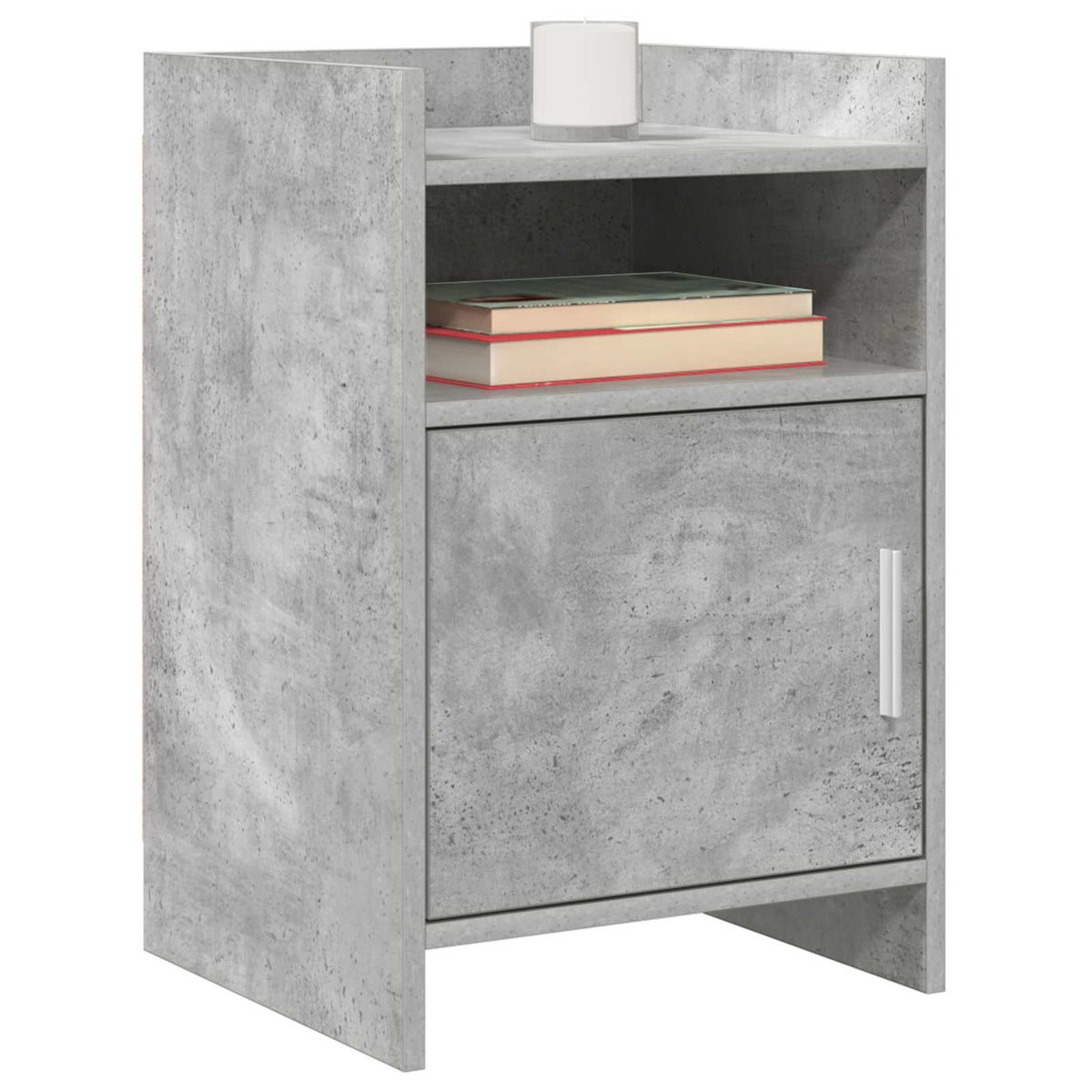 Bedside Tables 2 pcs Concrete Grey 40 x 36 x 60 cm