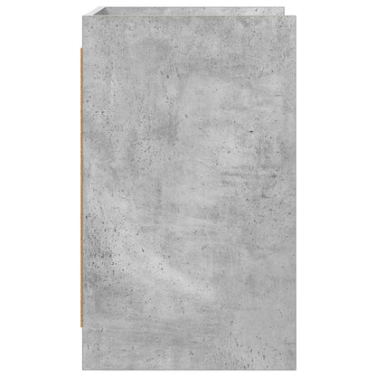 Bedside Tables 2 pcs Concrete Grey 40 x 36 x 60 cm