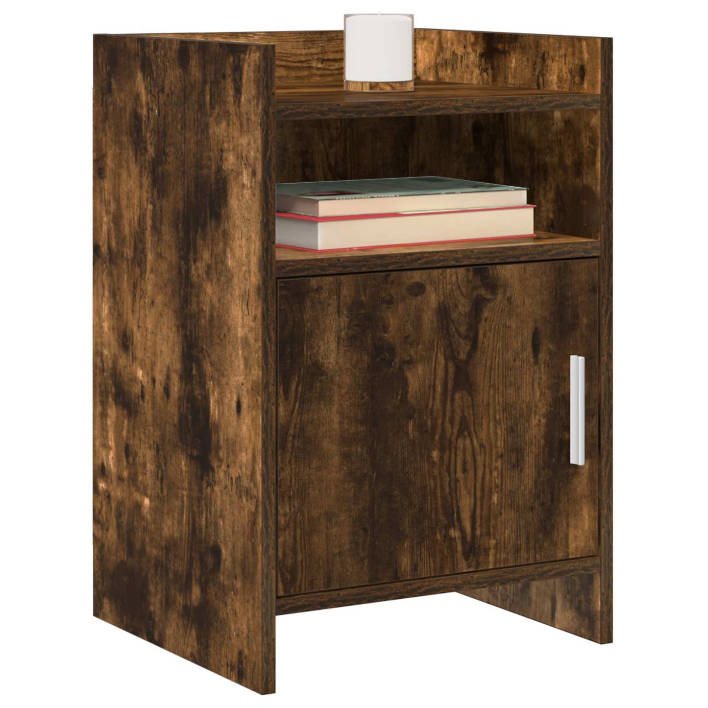 Bedside Tables Smoked Oak 40 x 36 x 60 cm Engineered Wood