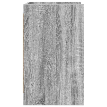 Bedside Tables Grey Sonoma 40 x 36 x 60 cm Engineered Wood