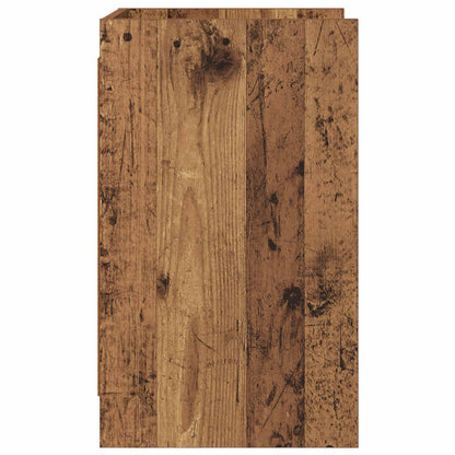 Bedside Tables 2 pcs Old Wood 40 x 36 x 60 cm Engineered Wood