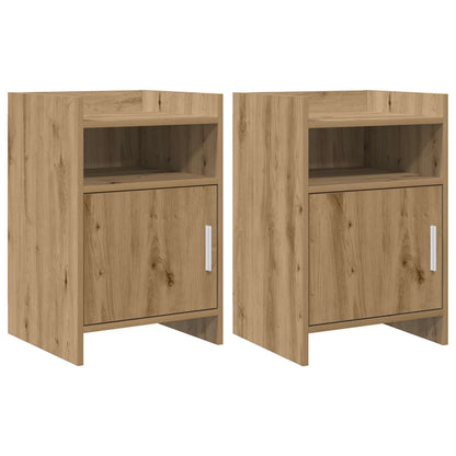 Bedside Tables 2 pcs Artisan Oak 40 x 36 x 60 cm