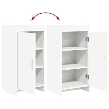 Sideboard White 40 x 36 x 80 cm Engineered Wood