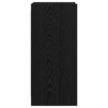 Sideboard Black Oak 40 x 36 x 80 cm Engineered Wood