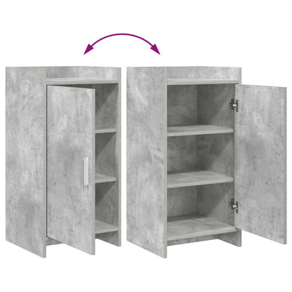 Sideboard Concrete Grey 40 x 36 x 80 cm Engineered Wood