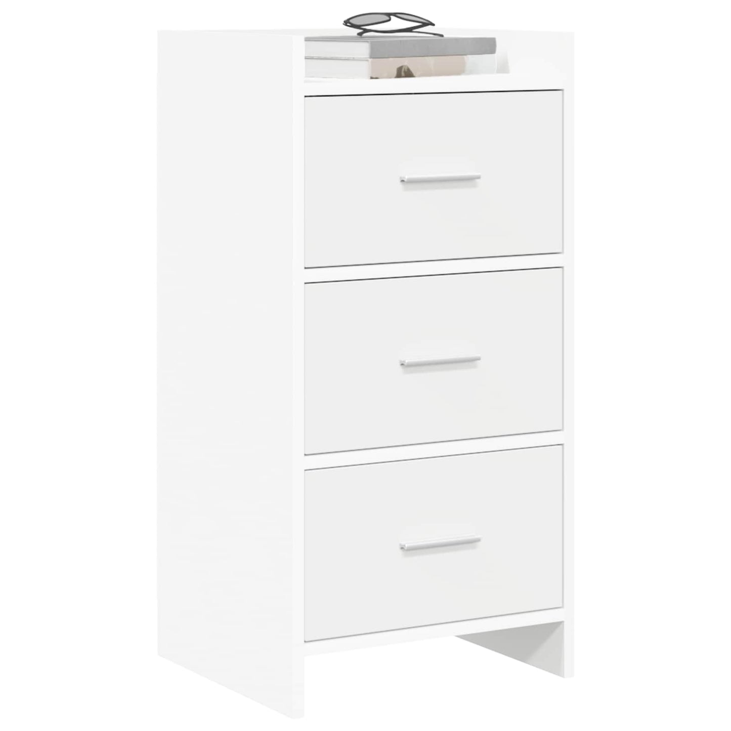 Sideboard White 40 x 36 x 80 cm Engineered Wood