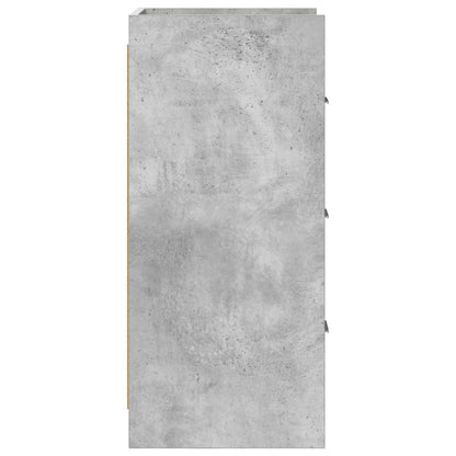 Sideboard Concrete Grey 40 x 36 x 80 cm Engineered Wood