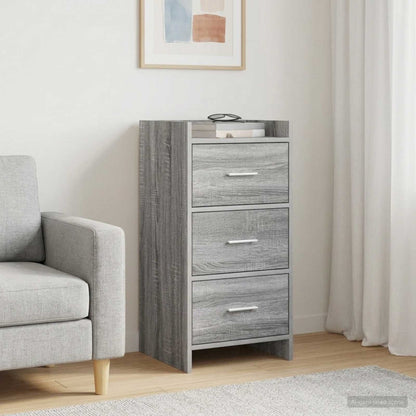 Sideboard Grey Sonoma 40 x 36 x 80 cm Engineered Wood