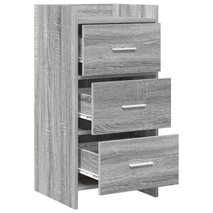 Sideboard Grey Sonoma 40 x 36 x 80 cm Engineered Wood