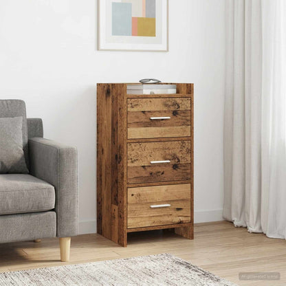 Sideboard Old Wood 40 x 36 x 80 cm Engineered Wood