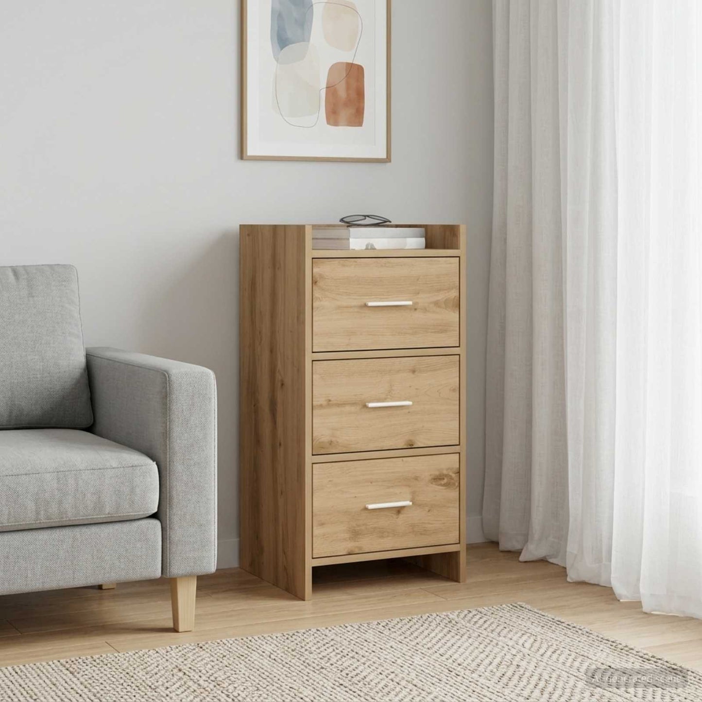 Sideboard Artisan Oak 40 x 36 x 80 cm Engineered Wood