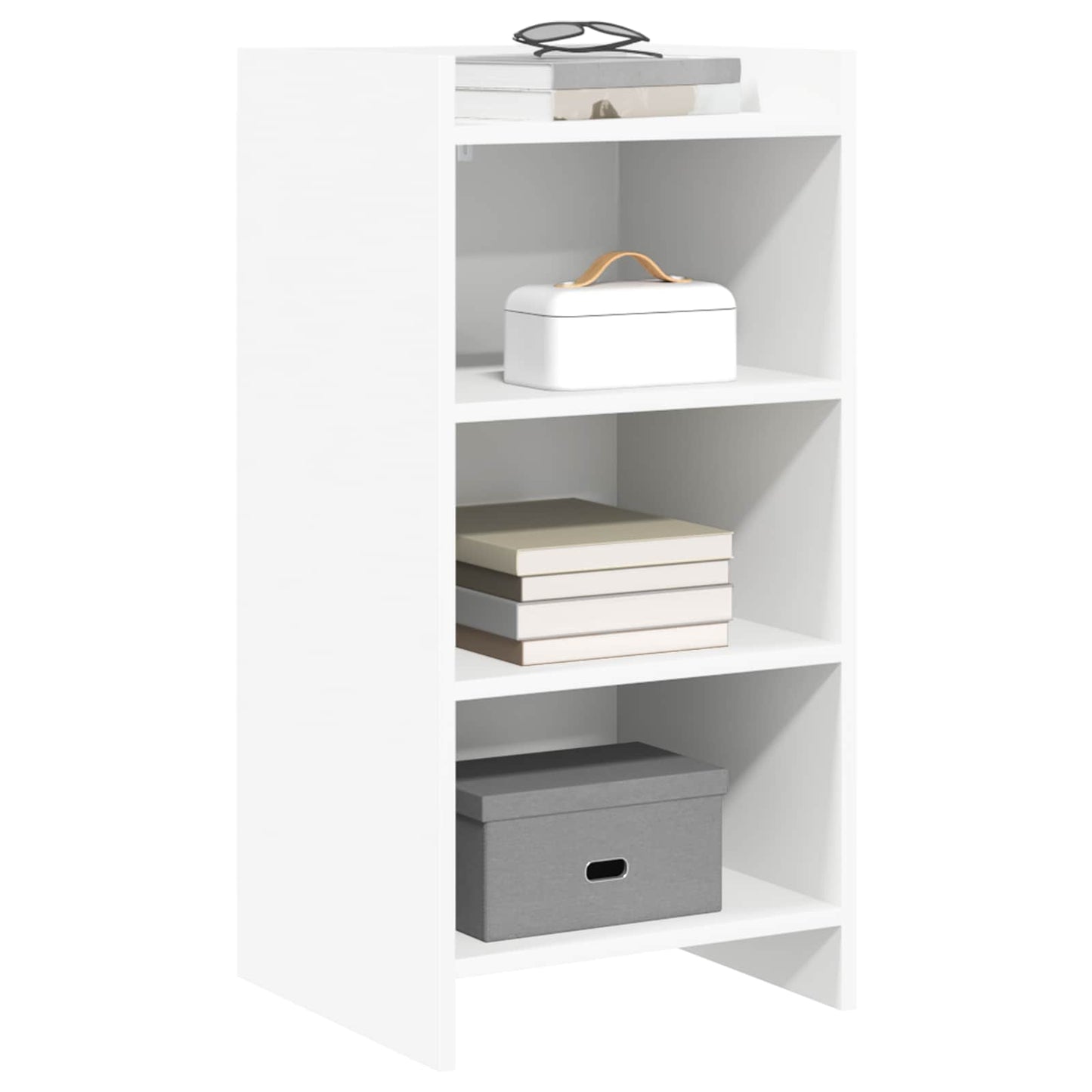 Sideboard White 40 x 36 x 80 cm Engineered Wood
